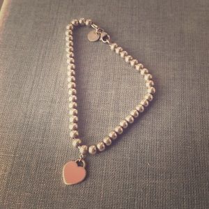 Tiffany’s heart bracelet